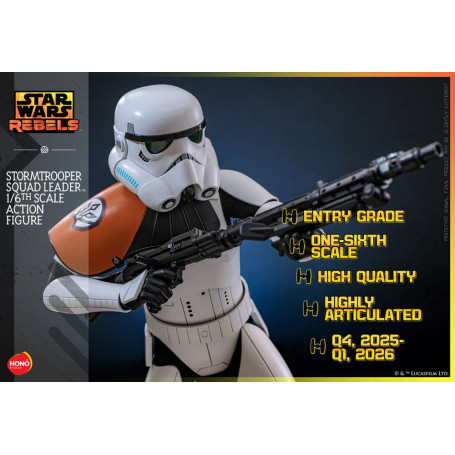 Hot Toys/Hono Studio - Star Wars: Rebels - Stormtrooper Squad Leader 1/6