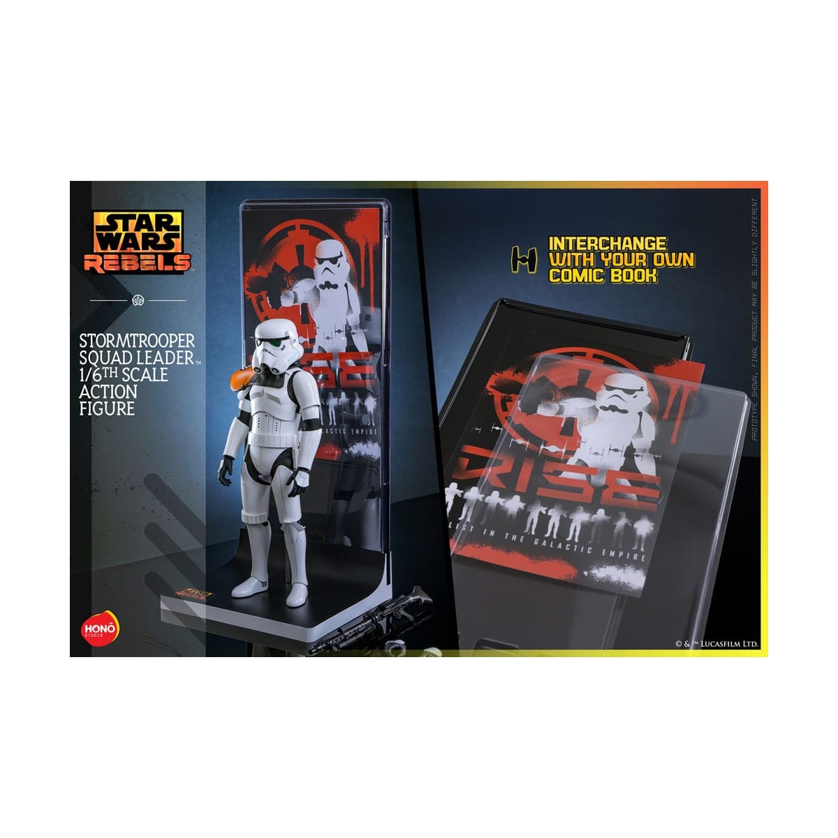 Hot Toys/Hono Studio - Star Wars: Rebels - Stormtrooper Squad Leader 1/6