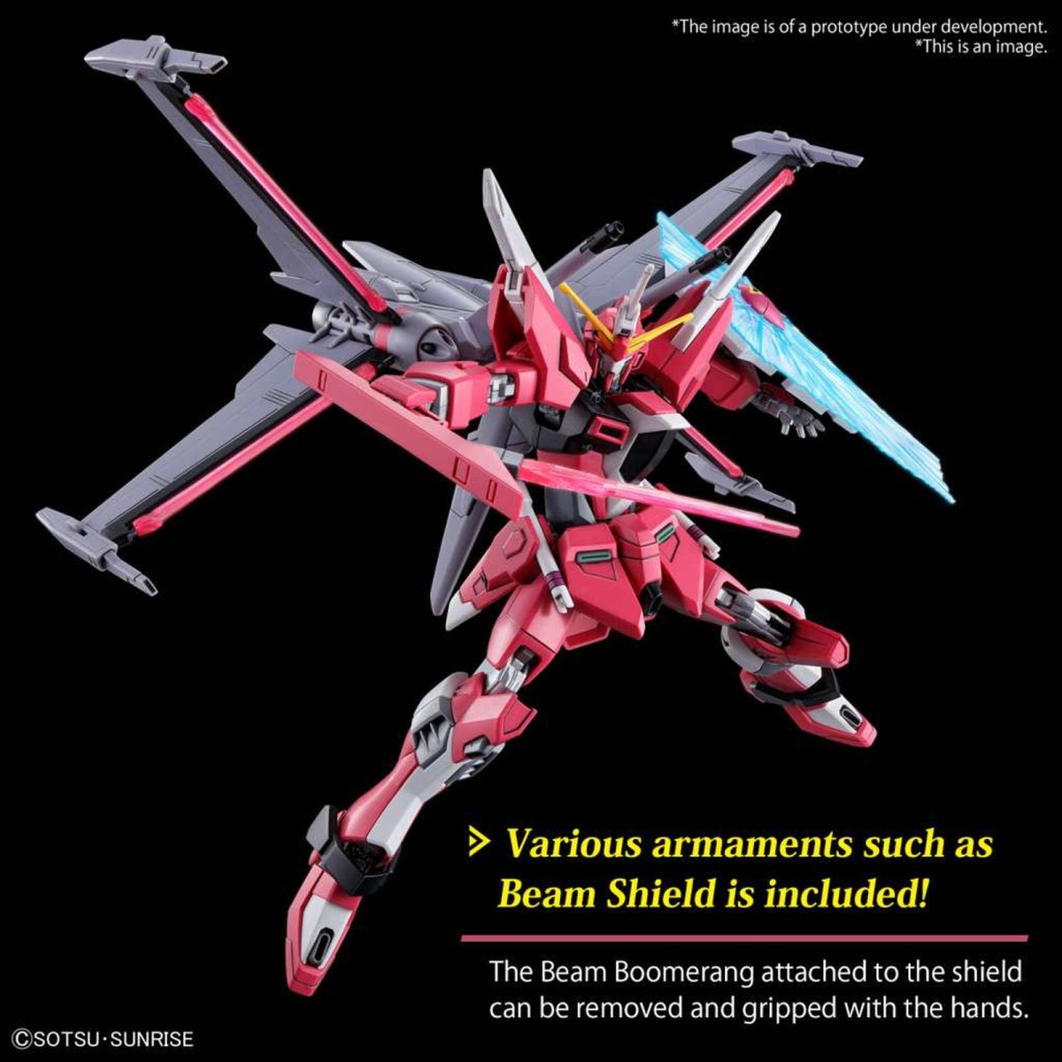 Bandai - Gunpla - 1/144 HG - ZGMF-X19A INFINITE JUSTICE GUNDAM Type II - Gundam Seed