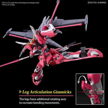 Bandai - Gunpla - 1/144 HG - ZGMF-X19A INFINITE JUSTICE GUNDAM Type II - Gundam Seed