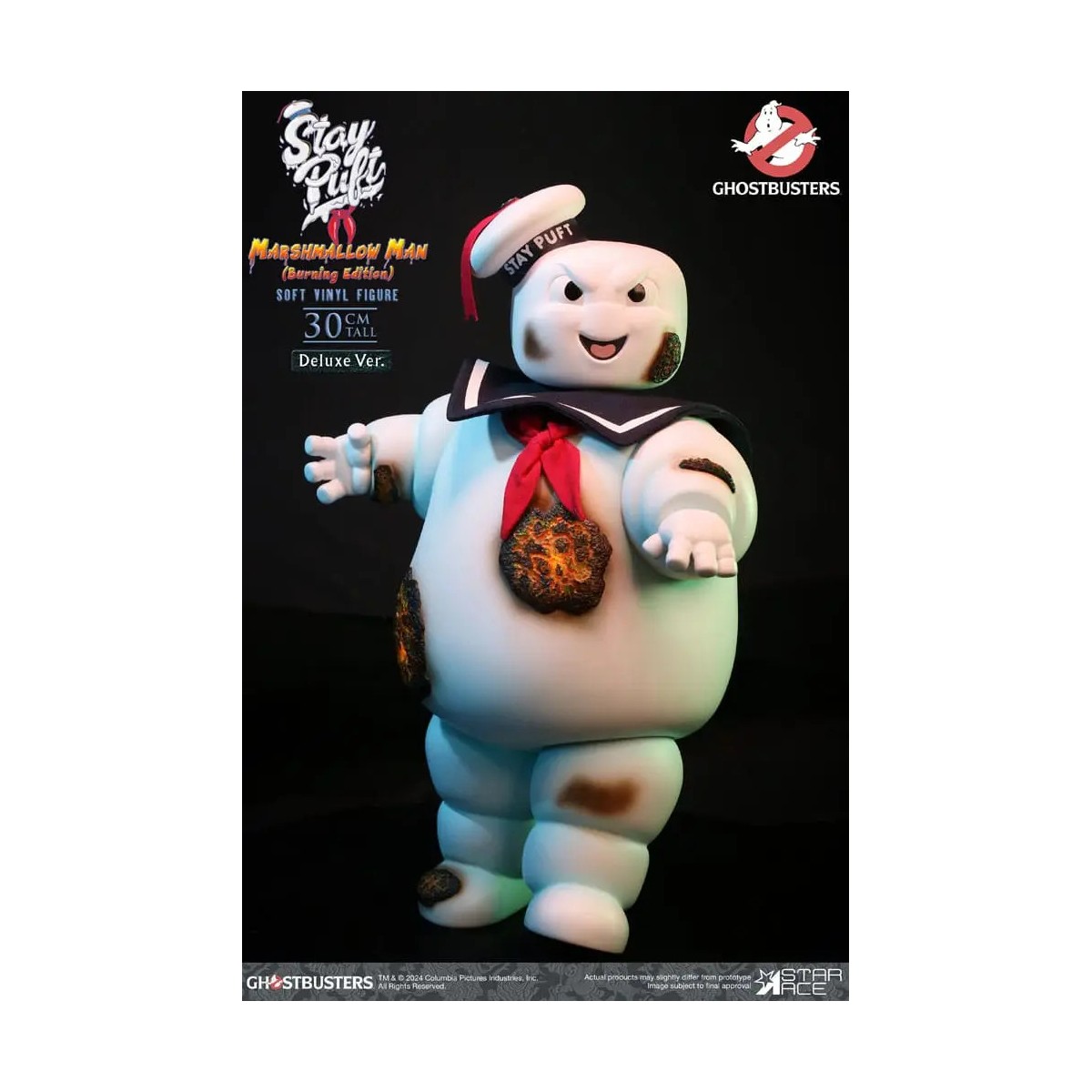 Star Ace - Stay Puft Marshmallow Man Burning Edition Deluxe Version - Ghostbusters