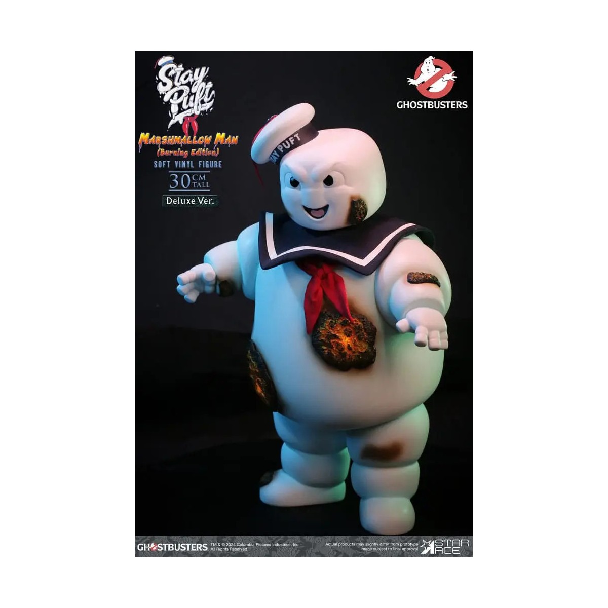 Star Ace - Stay Puft Marshmallow Man Burning Edition Deluxe Version - Ghostbusters