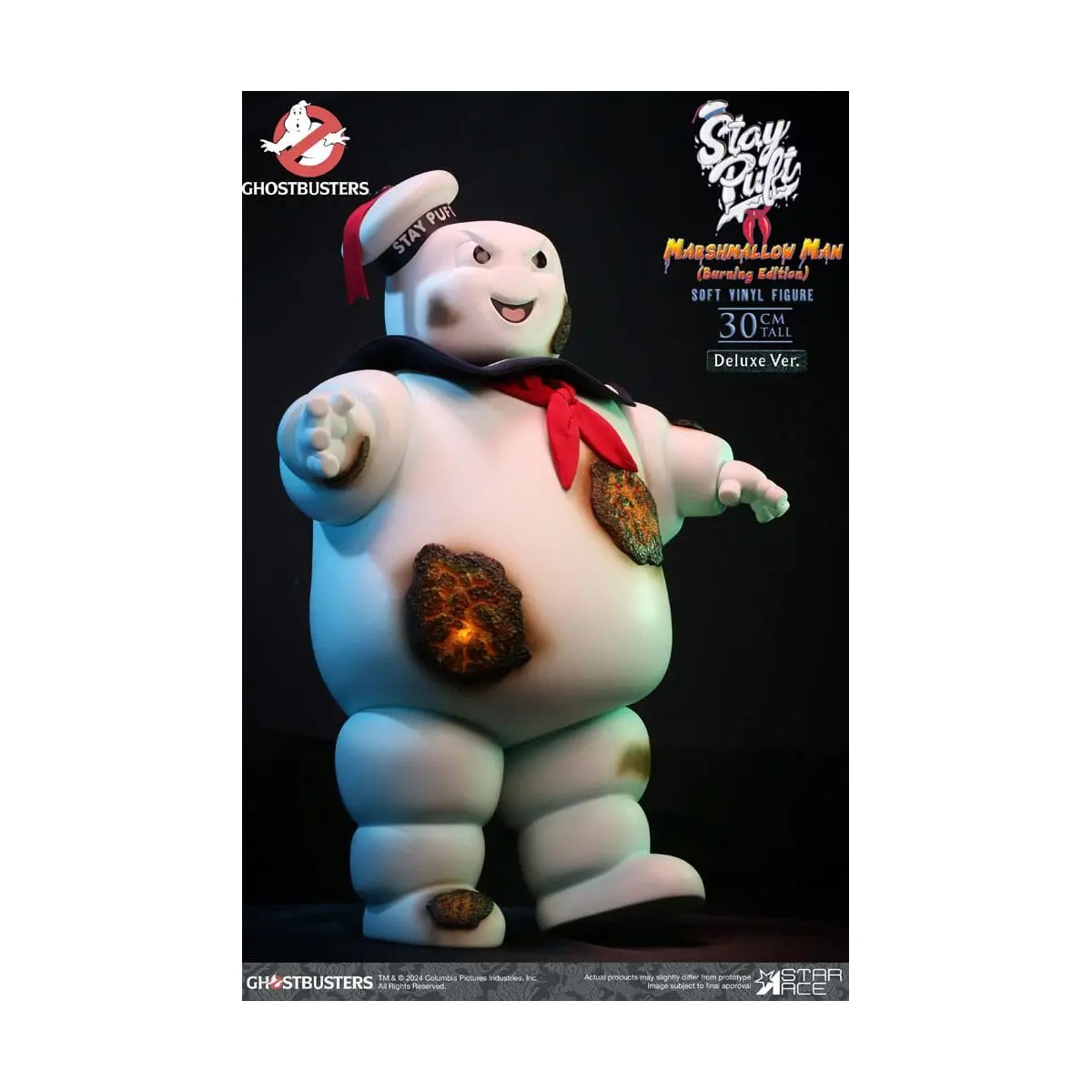 Star Ace - Stay Puft Marshmallow Man Burning Edition Deluxe Version - Ghostbusters