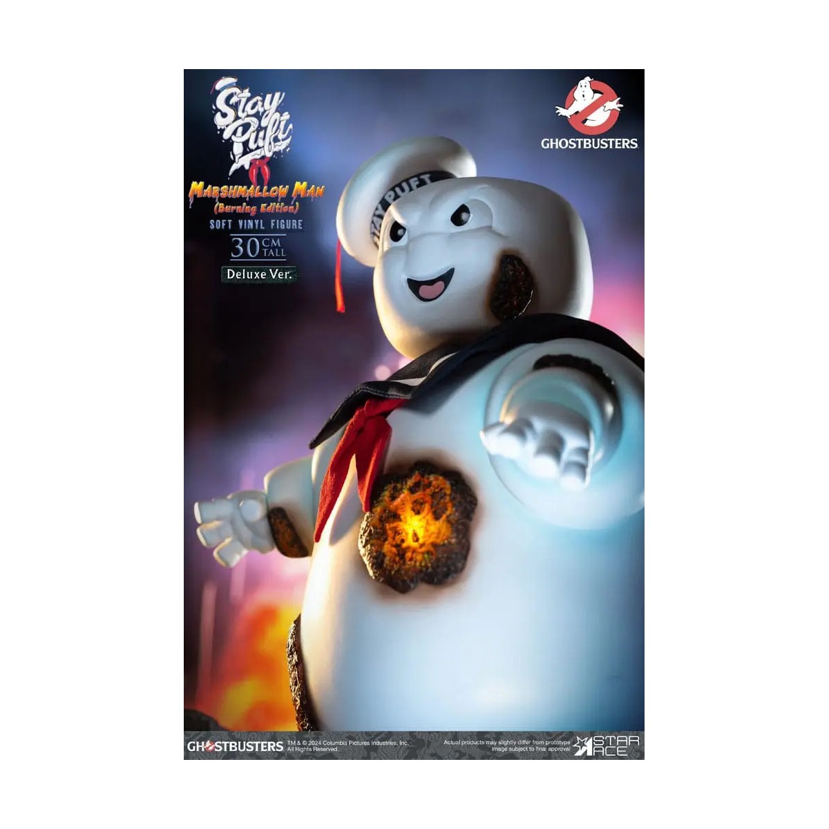 Star Ace - Stay Puft Marshmallow Man Burning Edition Deluxe Version - Ghostbusters