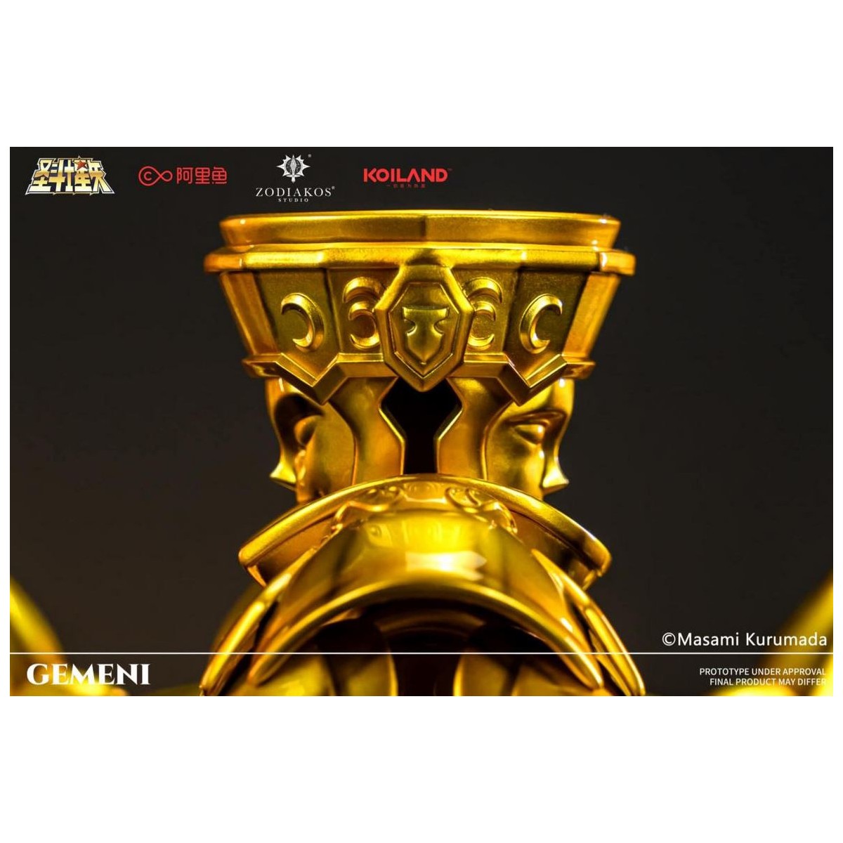 Zodiakos Studio - Gemini Cloth - Totem der Zwillinge 1/6 - Statue Saint Seiya - die Ritter des Zodiakus