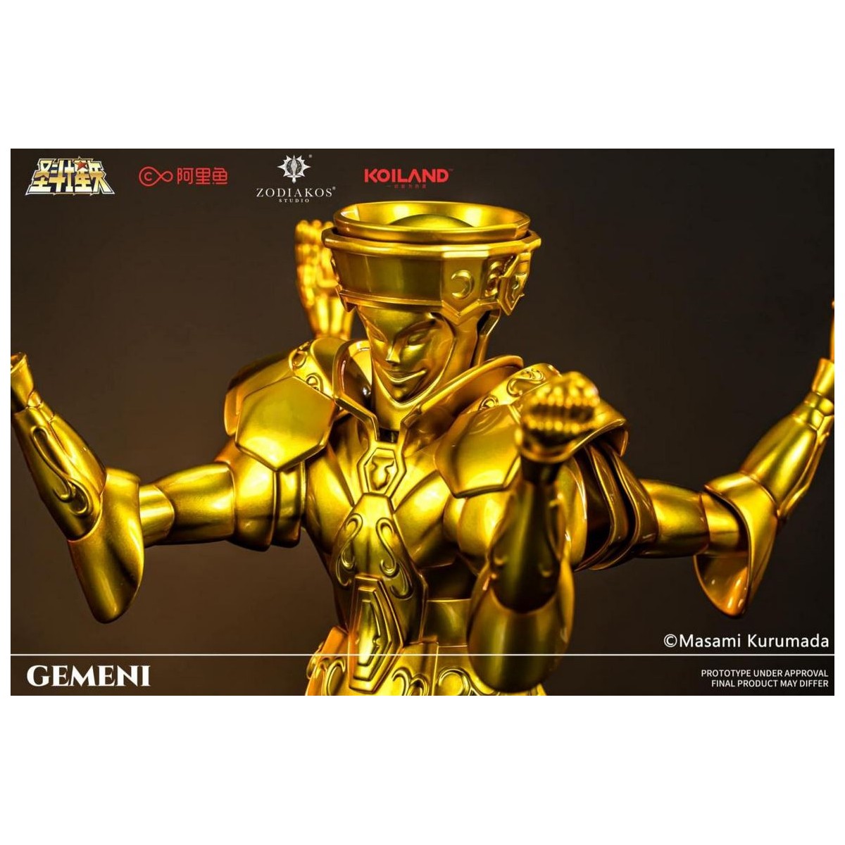 Zodiakos Studio - Gemini Cloth - Totem der Zwillinge 1/6 - Statue Saint Seiya - die Ritter des Zodiakus