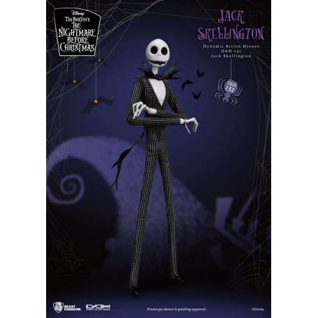 Beast Kingdom - Jack Skellington - Die seltsame Weihnacht des Mr. Jack Dynamic Action Heroes 1/9