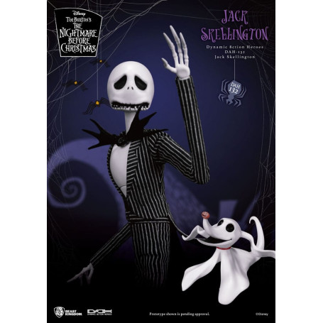 Beast Kingdom - Jack Skellington - Die seltsame Weihnacht des Mr. Jack Dynamic Action Heroes 1/9