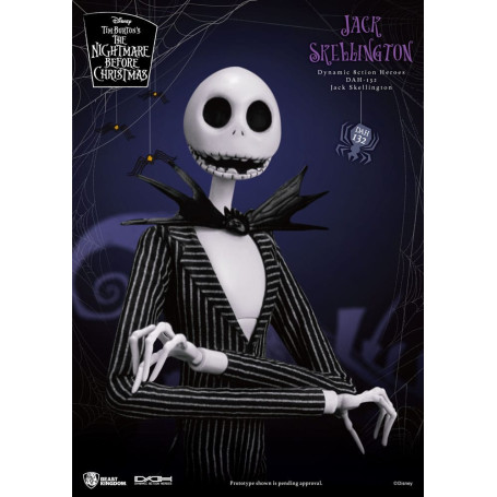 Beast Kingdom - Jack Skellington - Die seltsame Weihnacht des Mr. Jack Dynamic Action Heroes 1/9