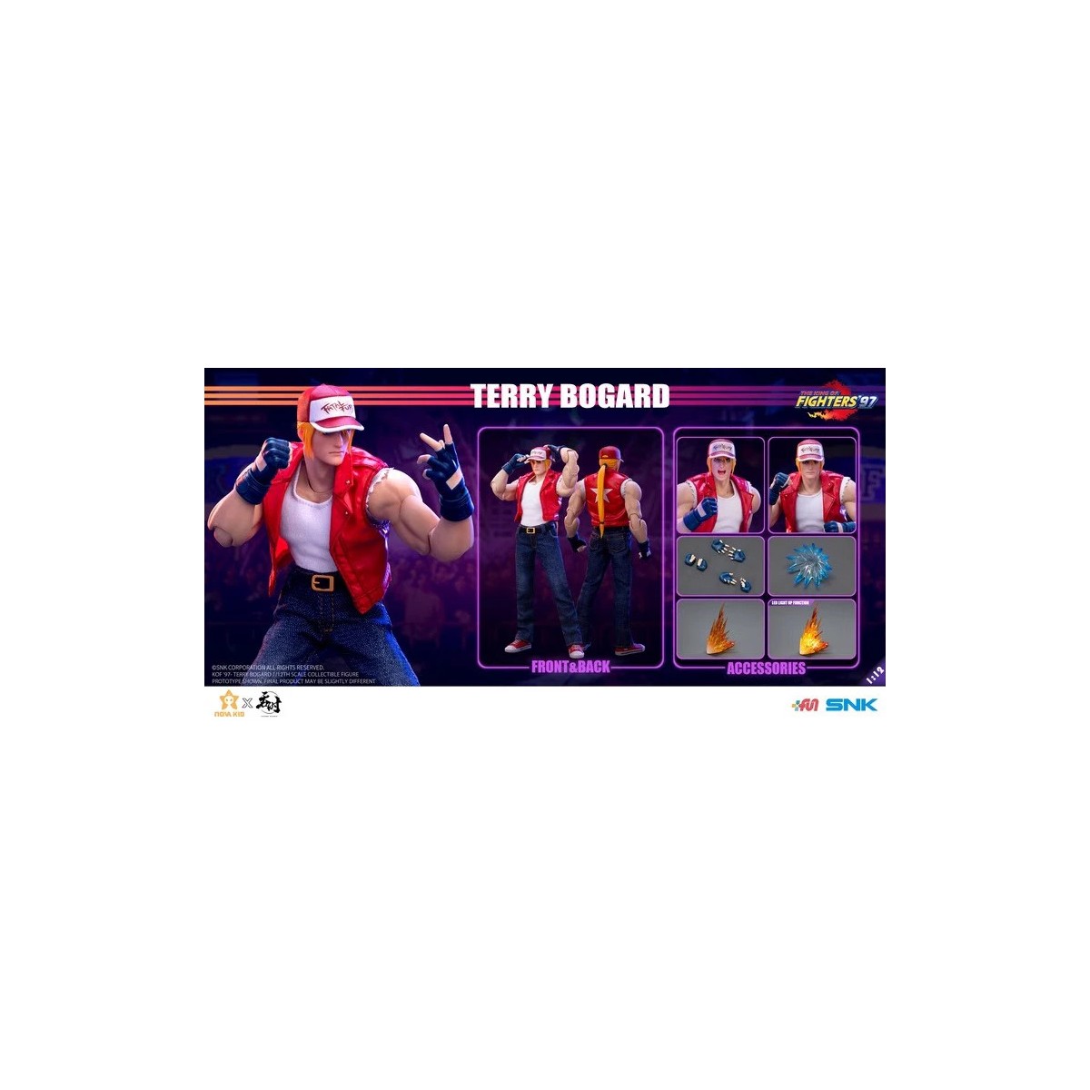 Tunshi Studio - The King of Fighters 97 - Terry Bogard 1/12