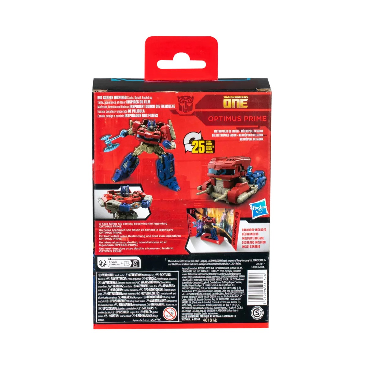 Hasbro - Transformers Generations - Optimus Prime Transformers: One - Studio Series Deluxe 112
