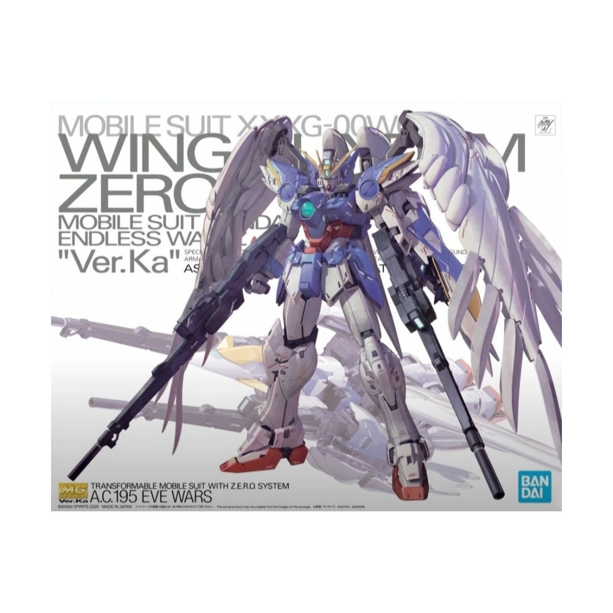 Bandai - Gunpla - 1/100 MG - XXXG-00W0 WING GUNDAM ZERO EW VER. KA - Gundam Wing