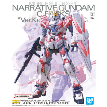 Bandai - Gunpla - 1/100 MG - RX-9/C NARRATIVE GUNDAM C-PACKS VER. KA - Operation Phoenix Hunt