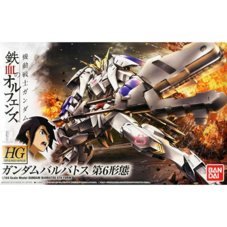 Bandai - Gunpla - Gundam 1/144 HG - GUNDAM BARBATOS 6TH FORM - Mobile Suit Gundam: Iron-Blooded Orphans