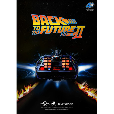 Blitzway - Back to the Future 2 Time Machine Premium UMS 1/6 - Delorean
