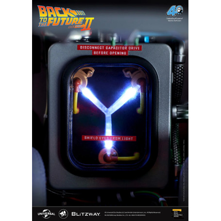 Blitzway - Back to the Future 2 Time Machine Premium UMS 1/6 - Delorean