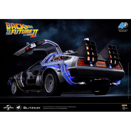 Blitzway - Back to the Future 2 Time Machine Premium UMS 1/6 - Delorean