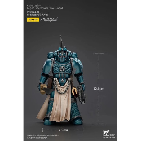 Joytoy - Warhammer - Alpha Legion - Praetor with Power Sword - The Horus Heresy