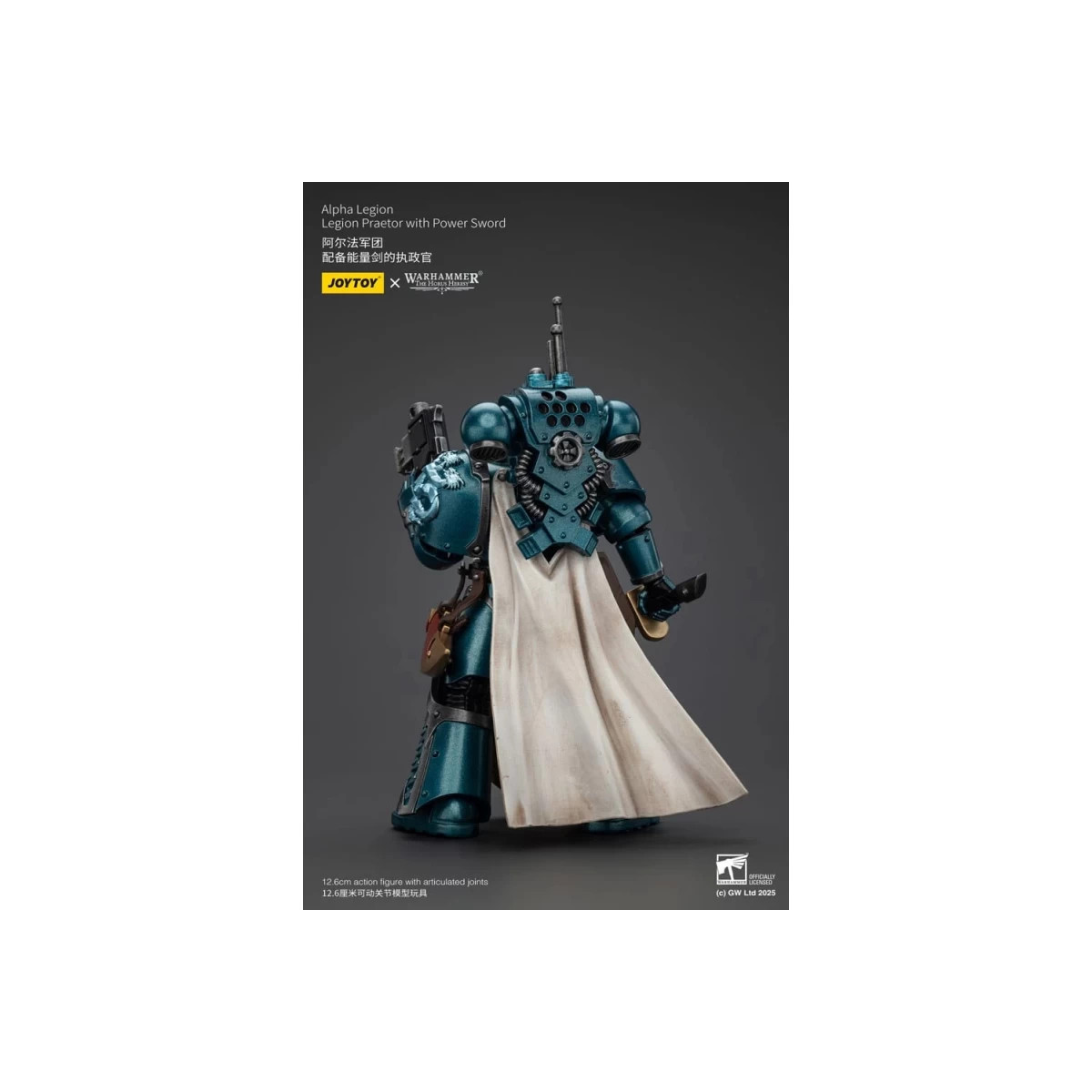 Joytoy - Warhammer - Alpha Legion - Praetor with Power Sword - The Horus Heresy