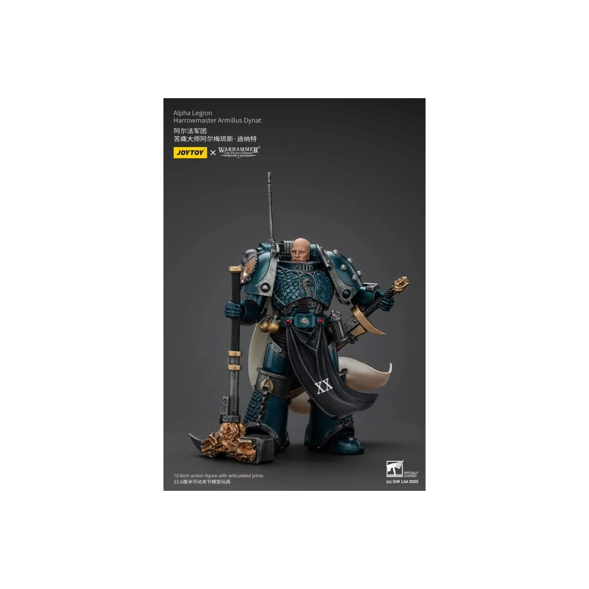 Joytoy - Warhammer - Alpha Legion - Arrowmaster Armillus Dynat - The Horus Heresy