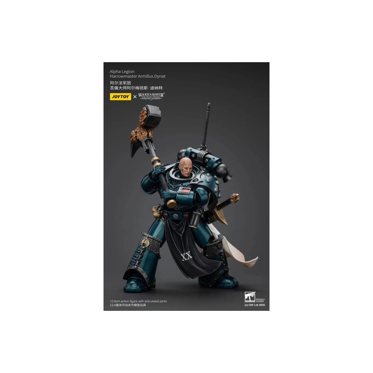 Joytoy - Warhammer - Alpha Legion - Arrowmaster Armillus Dynat - The Horus Heresy