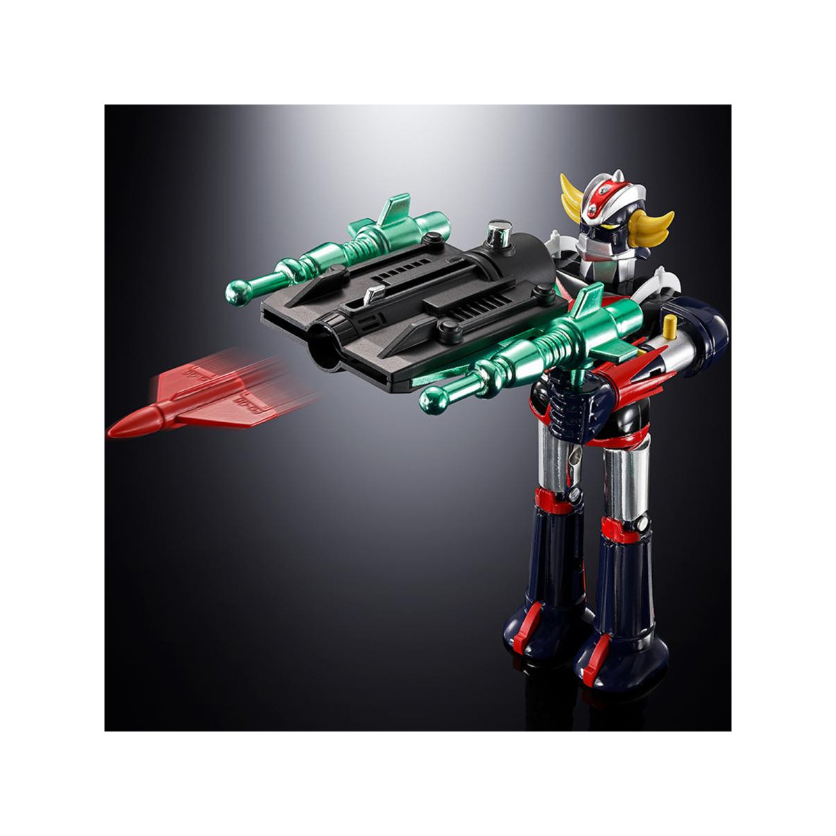 Tamashii Bandai Soul of Chogokin - Popy Chogokin DELUXE Grendizer & UFO Spazer - Goldorak