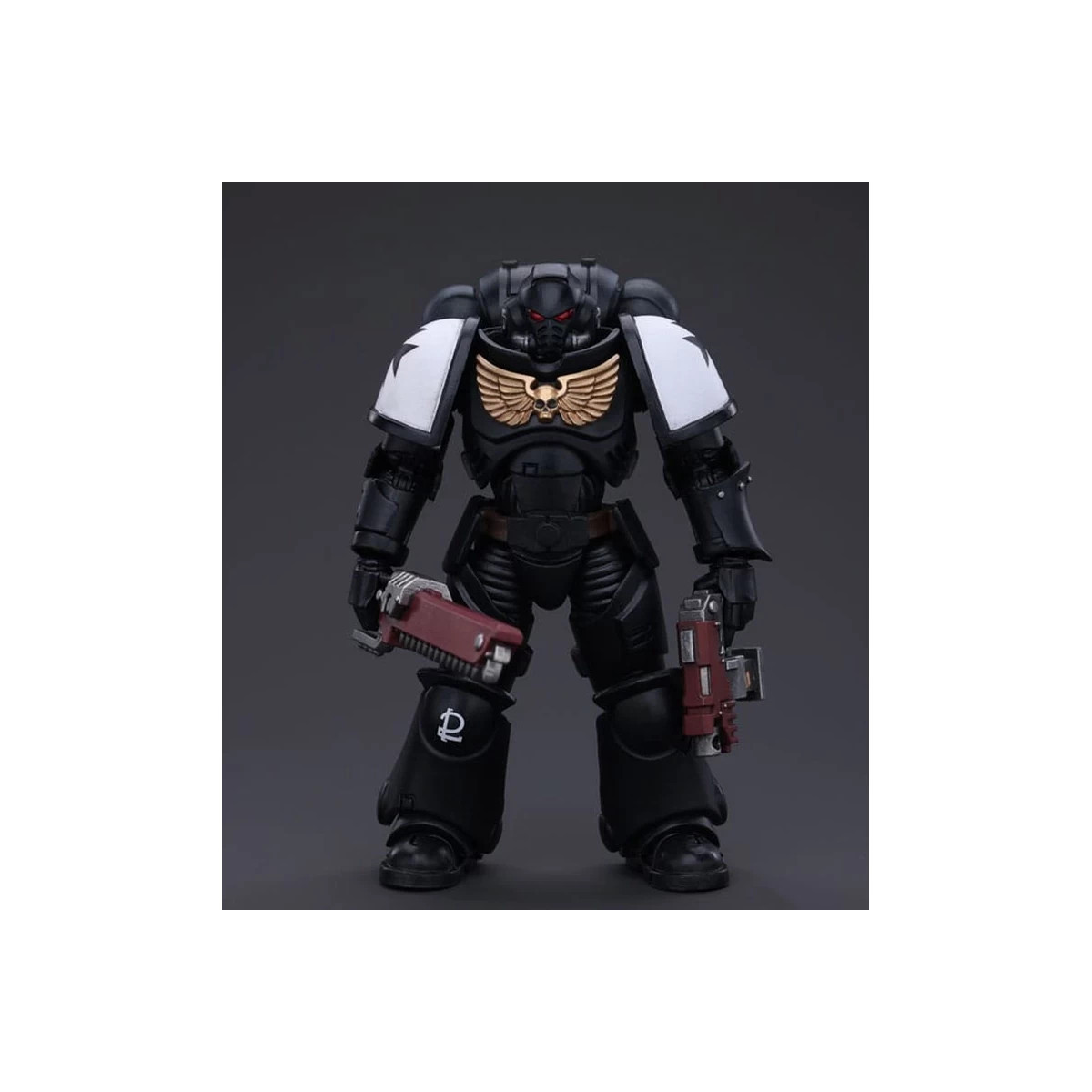 JoyToy Space Marines - Black Templars - Outriders Brother Valtus 1/18 - Warhammer 40K