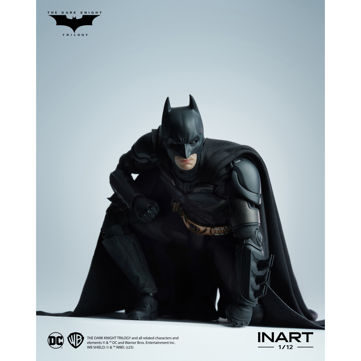 INART - The Dark Knight Rises: Batman 1/12 Scale Figure - Deluxe