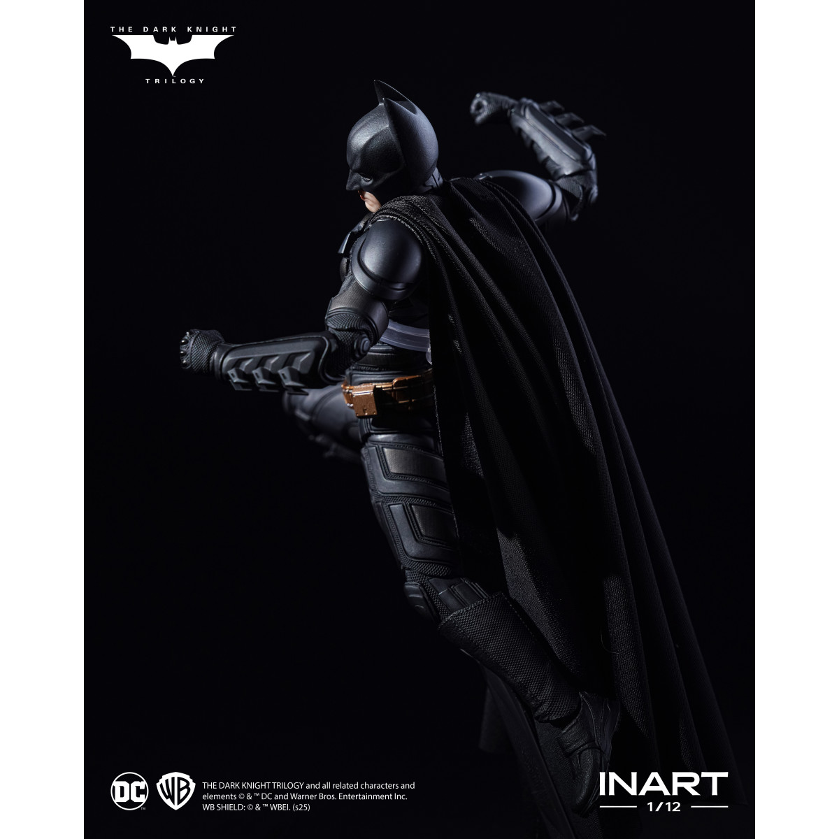 INART - The Dark Knight Rises: Batman 1/12 Scale Figure - Deluxe