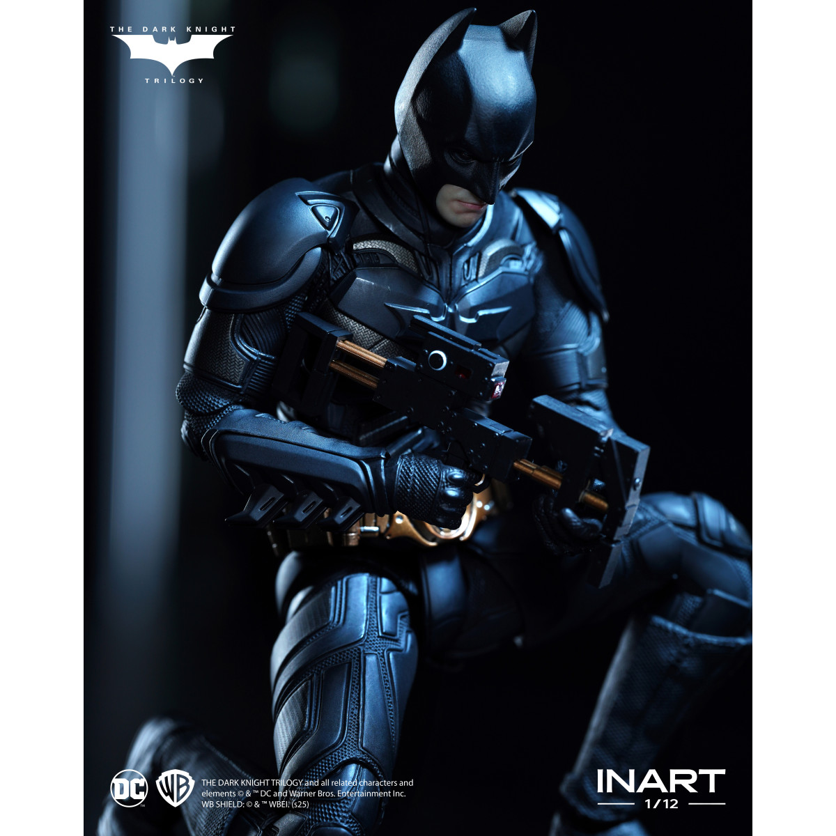 INART - The Dark Knight Rises: Batman 1/12 Scale Figure - Deluxe