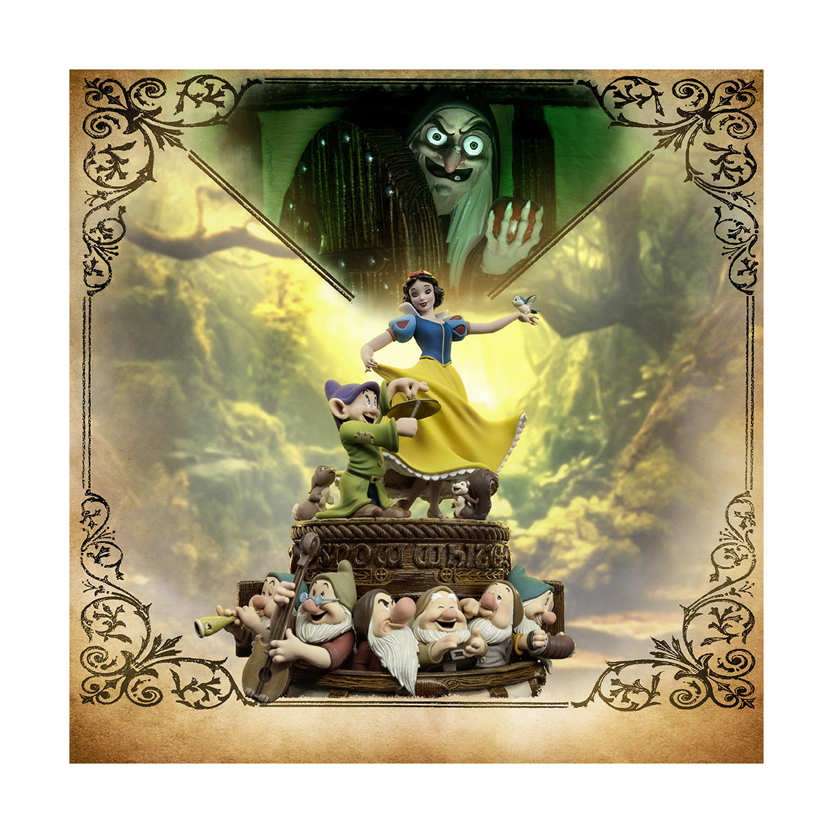 Iron Studios Disney Classics - Snow White and the Seven Dwarves Deluxe Art Scale 1/10