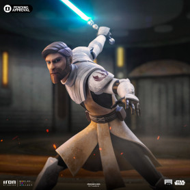 Iron Studios Star Wars Clone Wars - Obi-Wan Kenobi Art Scale 1/10