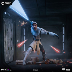 Iron Studios Star Wars Clone Wars - Obi-Wan Kenobi Art Scale 1/10