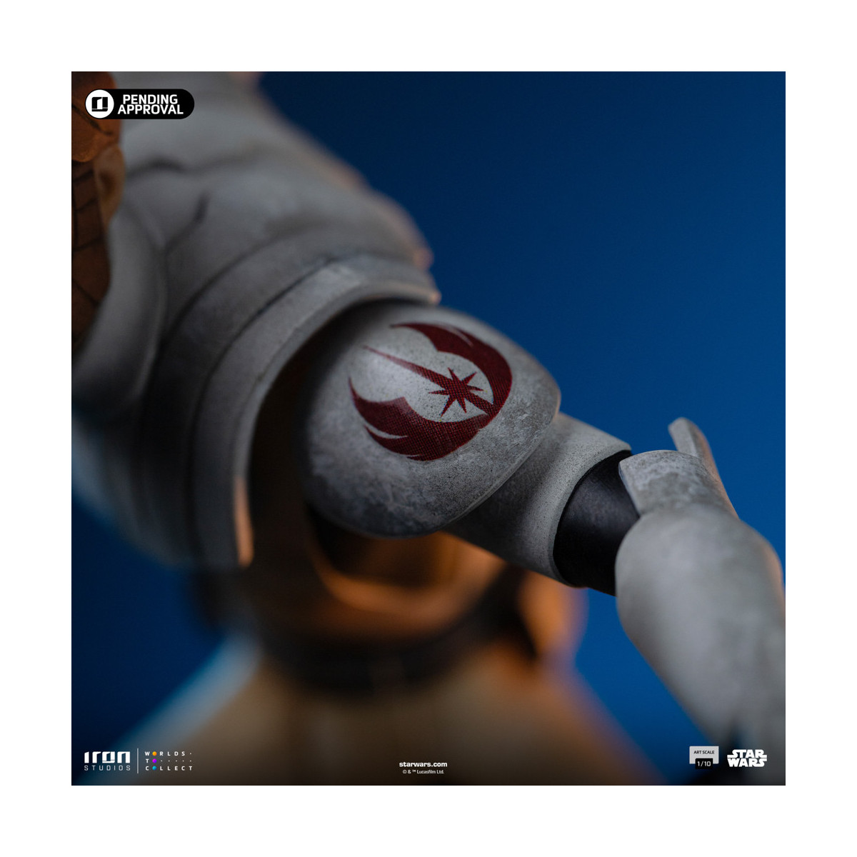 Iron Studios Star Wars Clone Wars - Obi-Wan Kenobi Art Scale 1/10