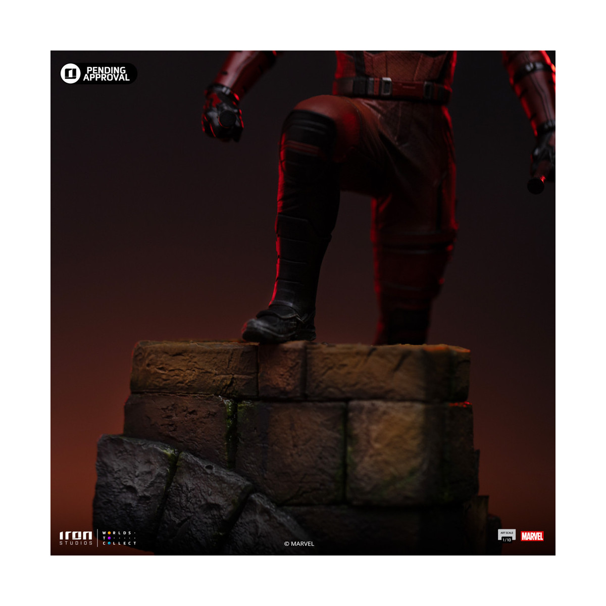 Iron Studios Marvel - Daredevil Born Again - Daredevil Art Scale 1/10