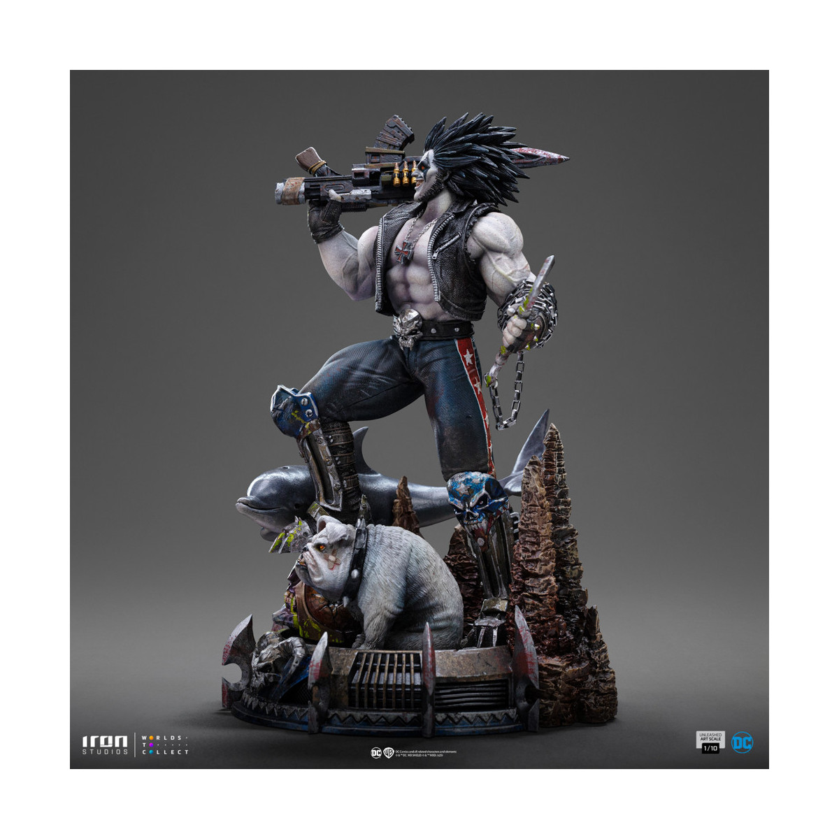 Iron Studios DC Comics - Lobo Unleashed BDS Arts Scale 1/10