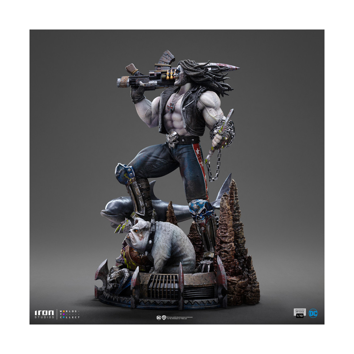 Iron Studios DC Comics - Lobo Unleashed BDS Arts Scale 1/10