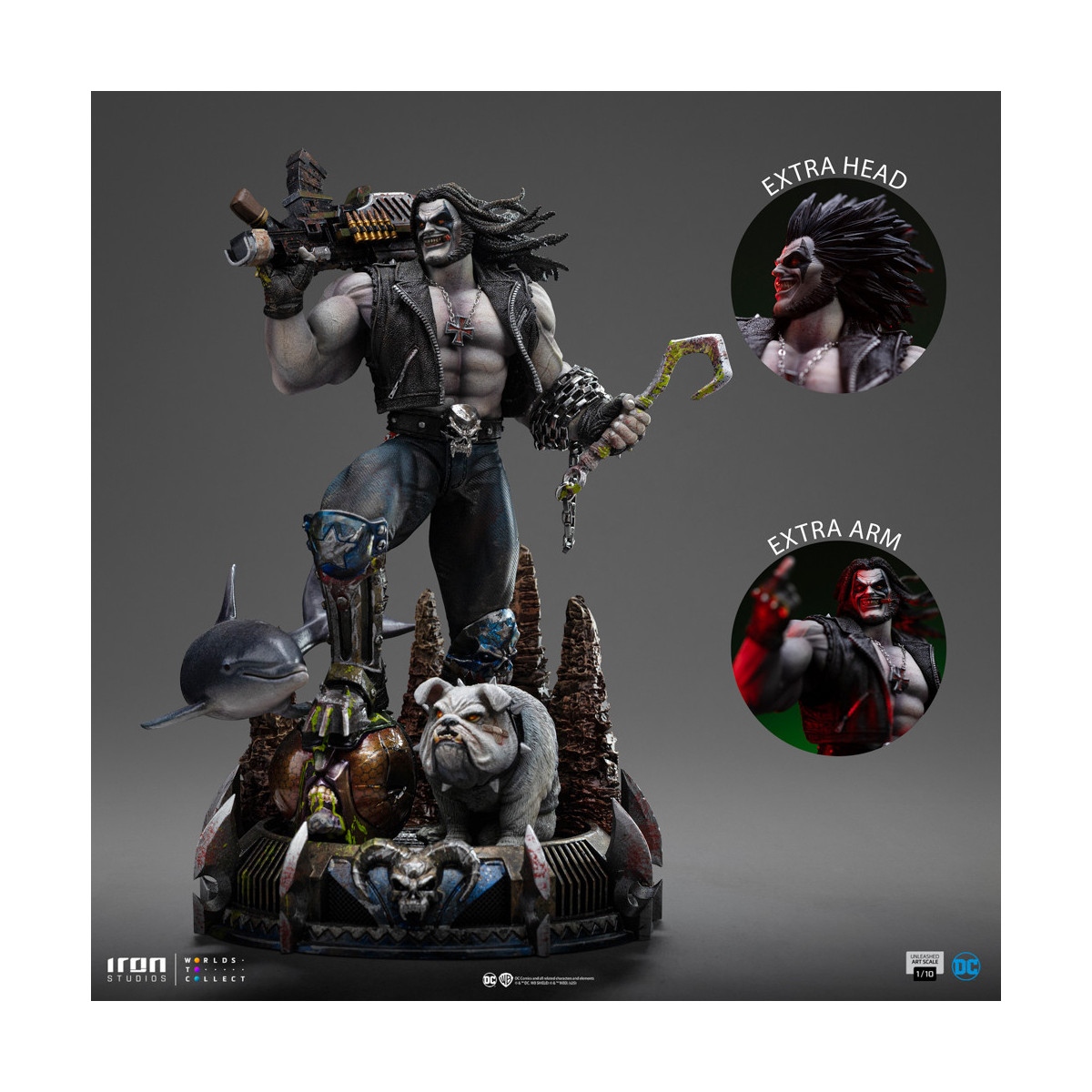 Iron Studios DC Comics - Lobo Unleashed BDS Arts Scale 1/10