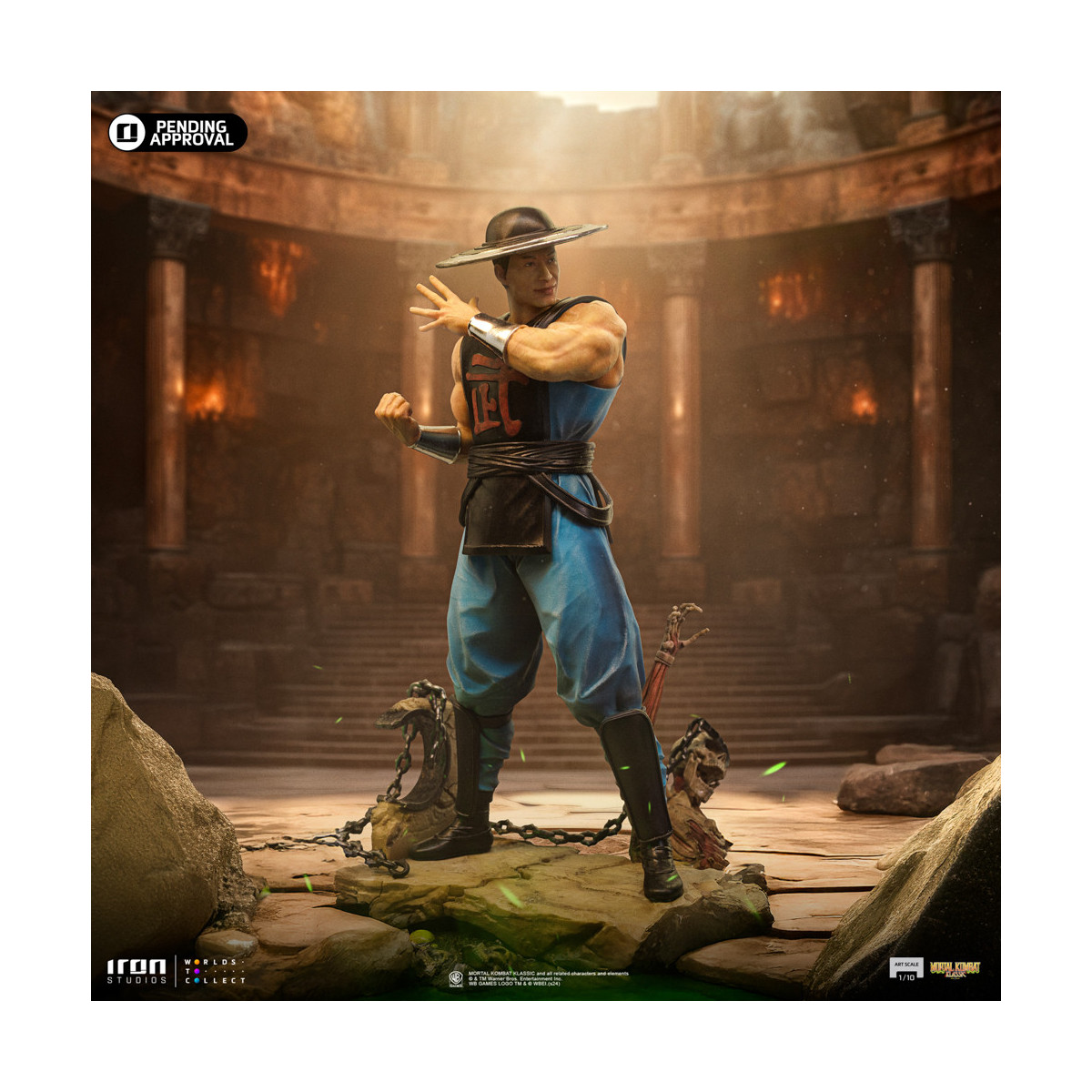 Iron Studios - Mortal Kombat - Kung Lao Art Scale 1/10