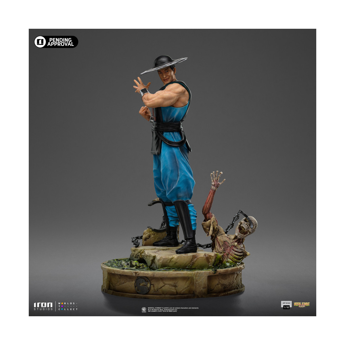 Iron Studios - Mortal Kombat - Kung Lao Art Scale 1/10