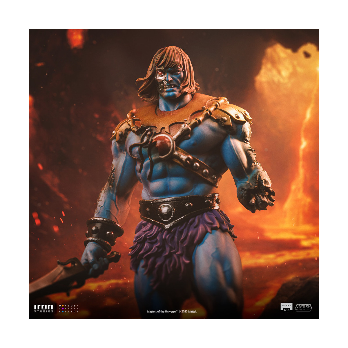 Iron Studios - FAKER Art Scale 1/10 - Masters of the Universe - Die Meister des Universums