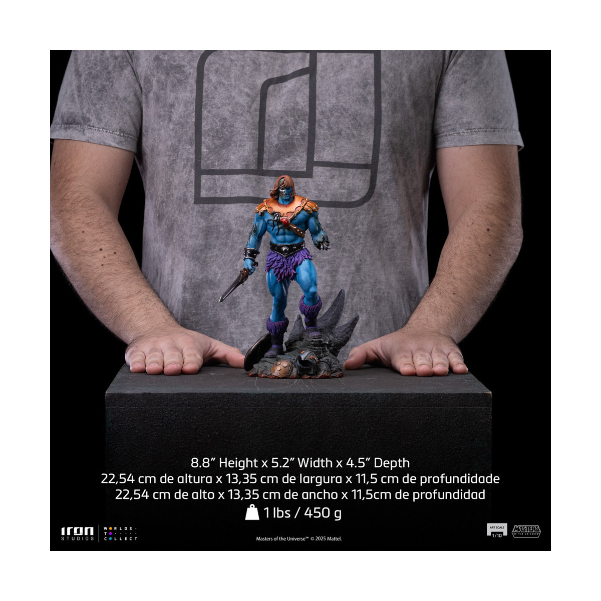 Iron Studios - FAKER Art Scale 1/10 - Masters of the Universe - Die Meister des Universums