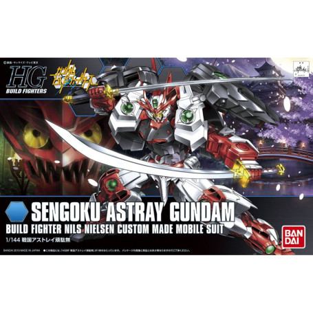 Bandai - Gunpla - Gundam Build Fighters 1/144 HG - SENGOKU ASTRAY GUNDAM - Gundam Seed Astray