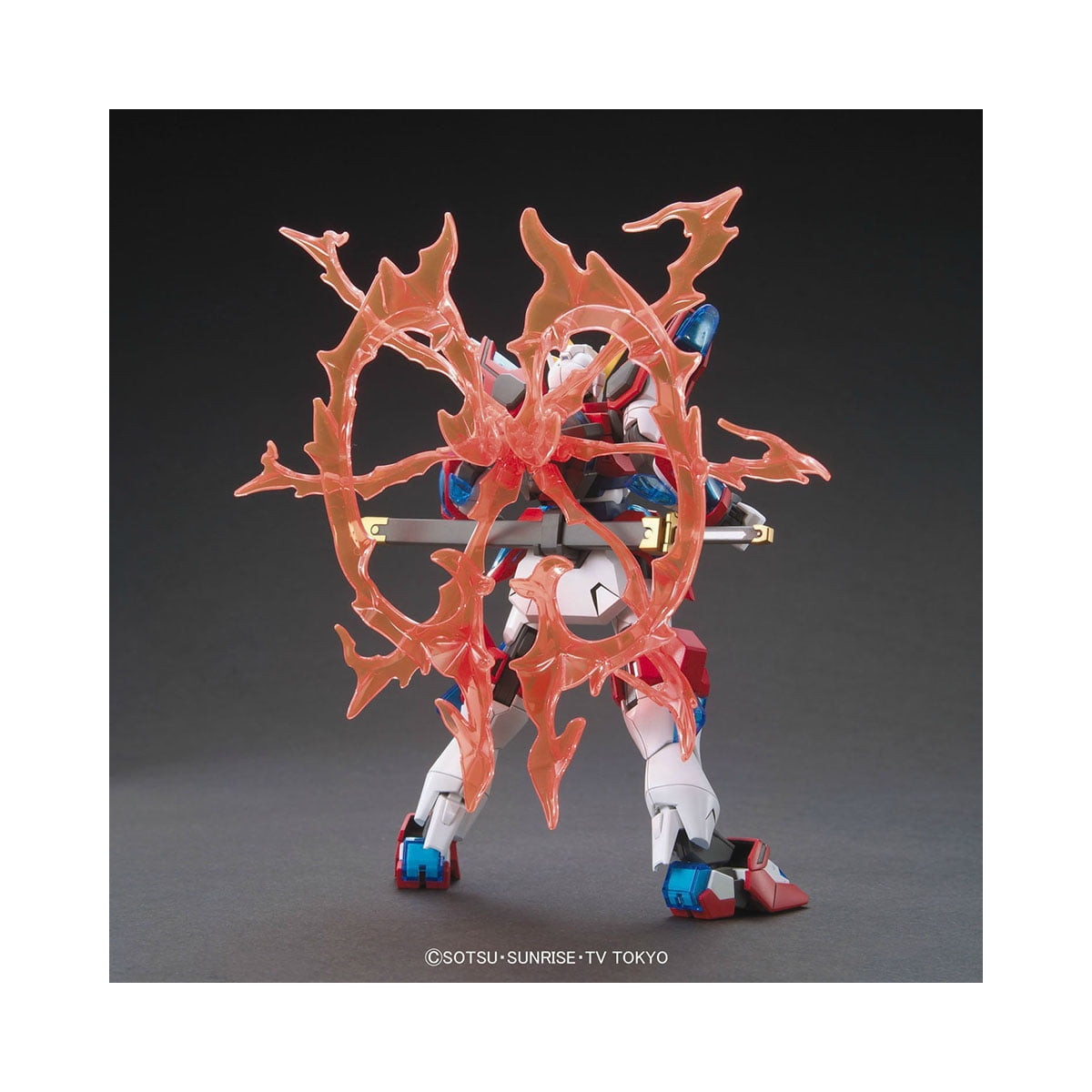 Bandai - Gunpla - Gundam Build Fighters 1/144 HG - KAMIKI BURNING GUNDAM - Gundam Build Fighters Try