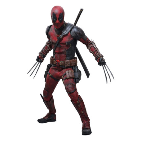 Hot Toys Marvel Deadpool & Wolverine - Deadpool (Battling Version) MMS 1/6