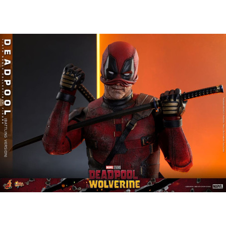 Hot Toys Marvel Deadpool & Wolverine - Deadpool (Battling Version) MMS 1/6