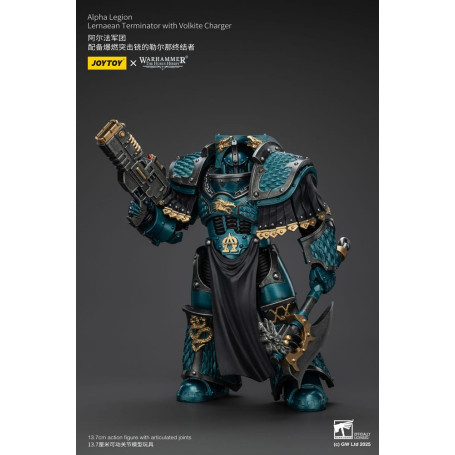 Joytoy - Warhammer - Alpha Legion - Lernaean Terminator with Volkite - The Horus Heresy