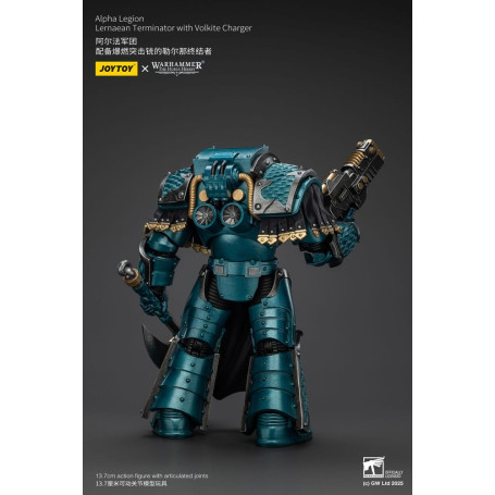 Joytoy - Warhammer - Alpha Legion - Lernaean Terminator with Volkite - The Horus Heresy
