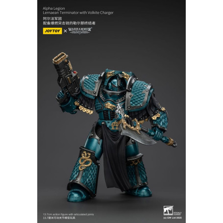 Joytoy - Warhammer - Alpha Legion - Lernaean Terminator with Volkite - The Horus Heresy
