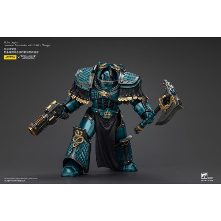 Joytoy - Warhammer - Alpha Legion - Lernaean Terminator with Volkite - The Horus Heresy